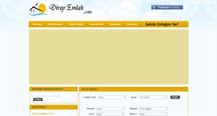 Desktop Screenshot of dirayemlak.com